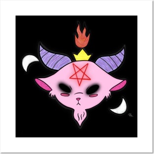 Kawaii Baphomet Posters and Art